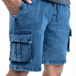Denim Cargo Short